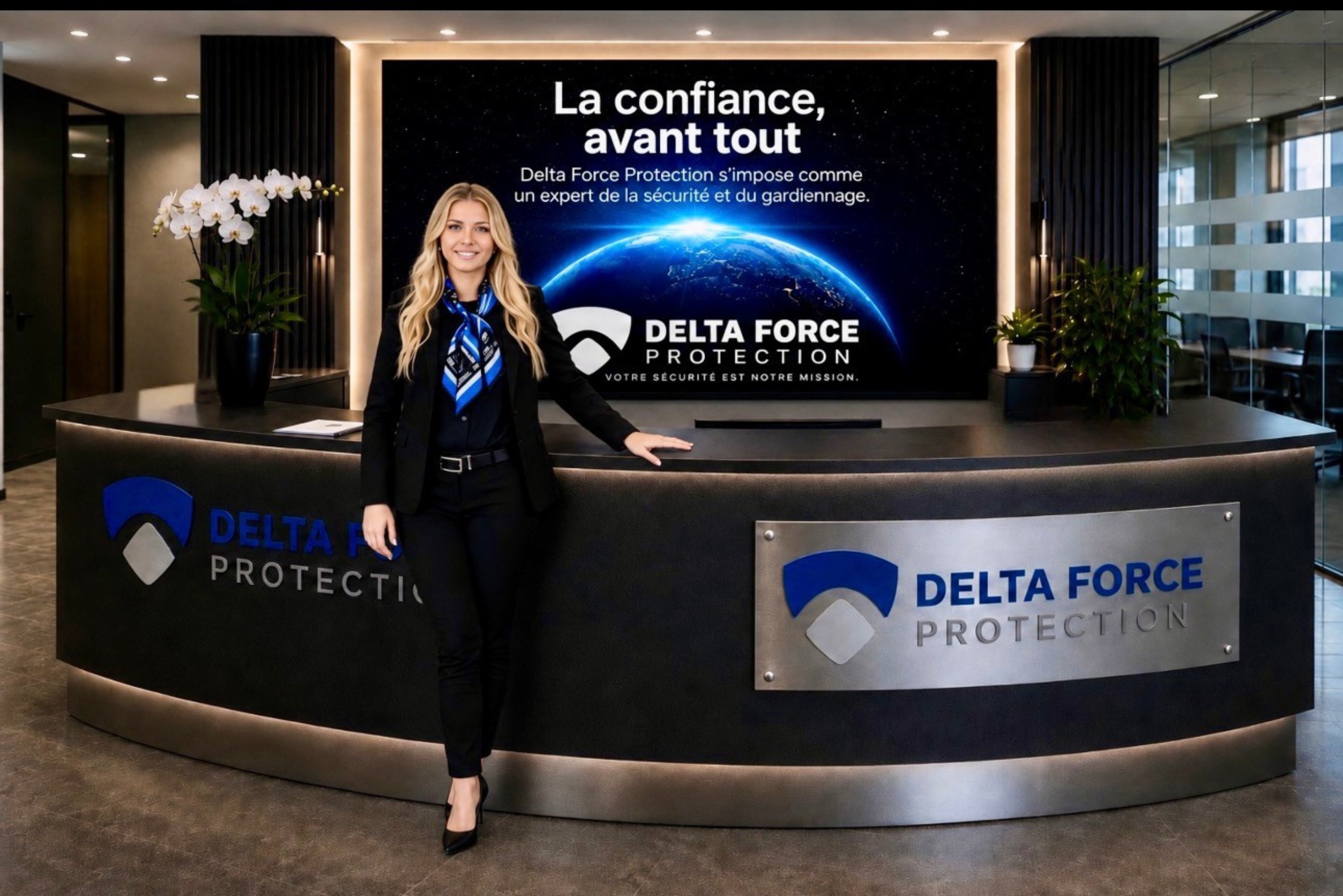 Accueil de Delta-Force Protection