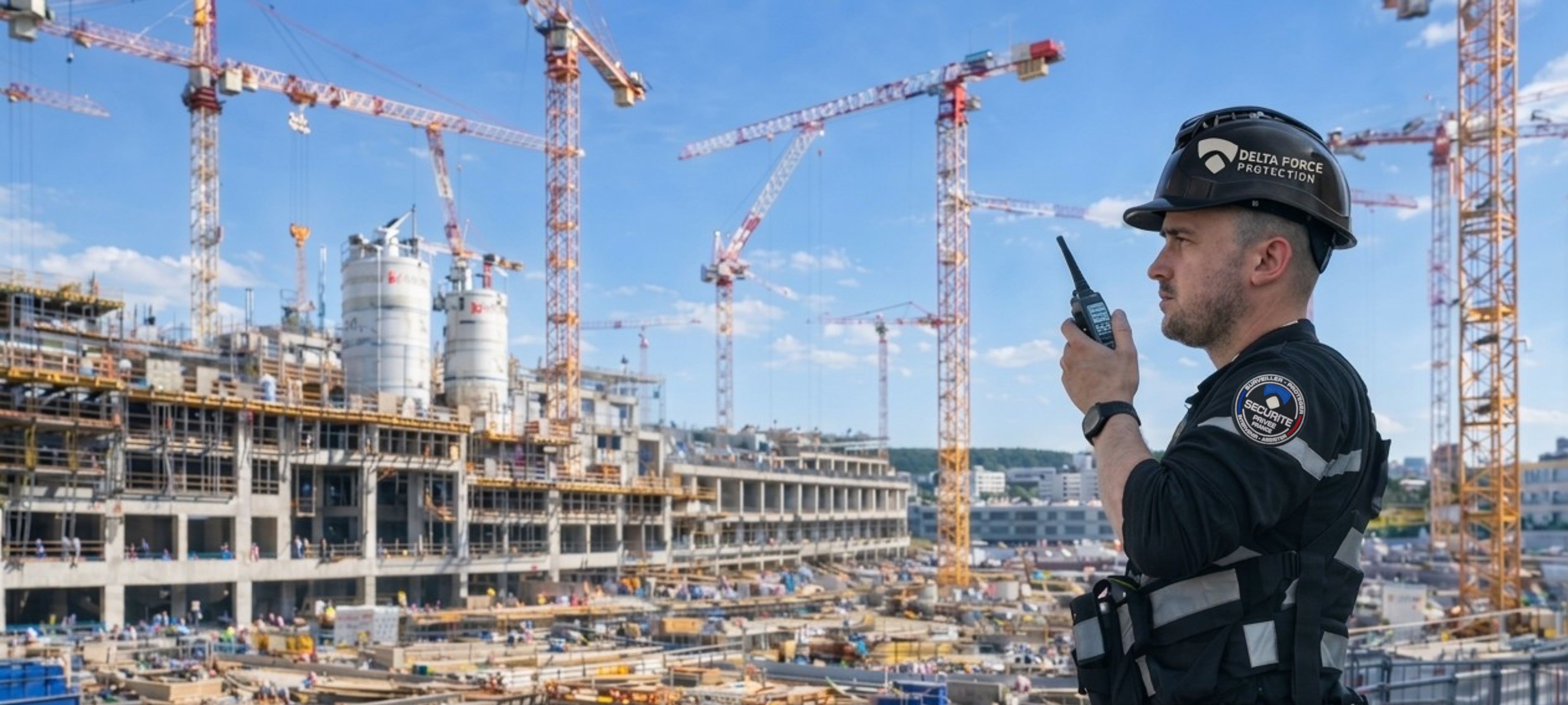 Secteur d’activité - Chantiers de construction - Delta-Force Protection