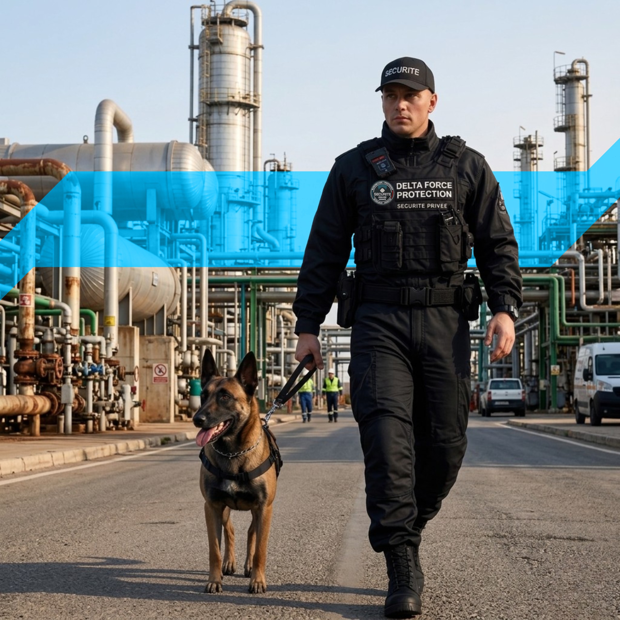 Delta-Force Protection en secteur d’activité de raffinerie